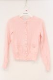 画像1: MILK / ポケット刺繍カーディガン  ピンク O-26-04-11-004-ML-TO-IG-OS (1)