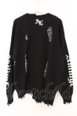 画像4: Amilige / ダメージBIGニットソー  ブラック O-26-04-11-048-PU-TO-YM-OS (4)