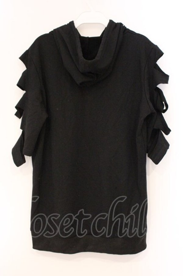 画像3: Drug Honey / スケルトンテディチェーンカットパーカー  ブラック O-26-04-11-056-PU-TO-IG-OS (3)