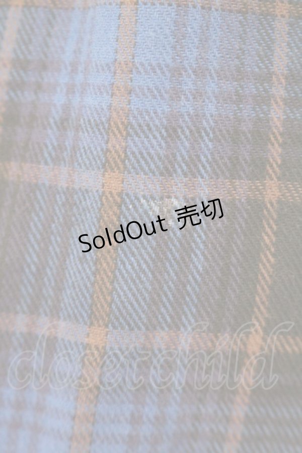 画像3: REFLEM / チェックハーネスパンツ  ブルー O-26-04-11-058-PU-PA-IG-OS (3)