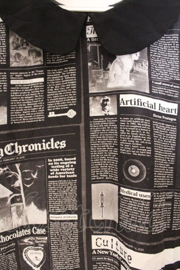 画像2: MILK / Gossipsワンピース  クロ O-26-04-11-060-ML-OP-IG-OS (2)