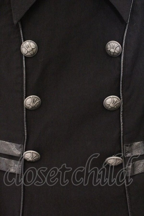 画像2: KILL STAR / ナポレオンノースリーブワンピース S ブラック O-26-04-11-068-SL-OP-IG-OS (2)