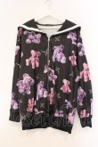 画像1: TRAVAS TOKYO / くまセーラーブルゾン  ブラック×パープル O-26-04-11-075-PU-JA-IG-OS (1)