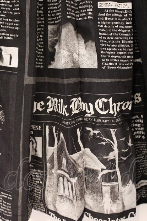 画像2: MILK / Gossipsスカート  クロ O-26-04-11-078-ML-SK-IG-OS (2)