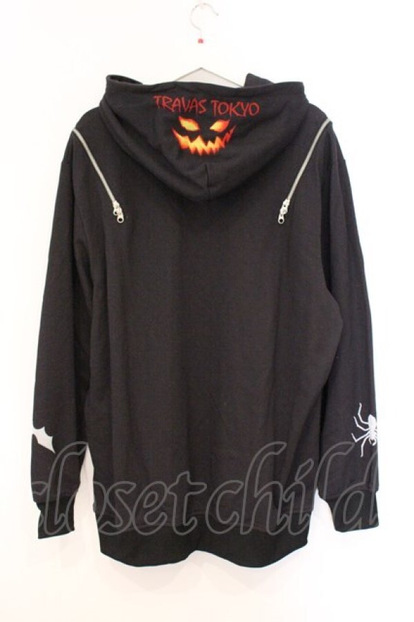 画像4: TRAVAS TOKYO / Halloween Bear Hoodie  ブラック O-26-04-11-082-PU-TO-IG-OS (4)