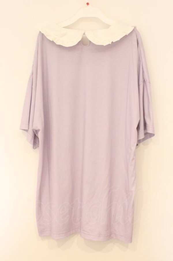 画像3: TRAVAS TOKYO / ×SUMIRE SATO SPECIAL COLLABORATION 佐藤 すみれ/ケーキくまTシャツ  ラベンダー O-26-04-11-083-PU-TO-IG-OS (3)