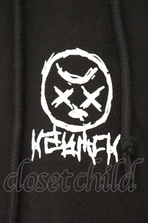 画像2: KRY CLOTHING / OINORI カットソー  ブラック×ホワイト O-26-04-11-088-EL-TO-IG-OS (2)