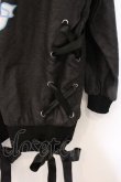 画像3: TRAVAS TOKYO / Tiara cat lace-up hem hoodie  ブラック O-26-04-11-090-PU-TO-IG-OS (3)