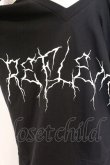 画像4: REFLEM / オフショルダーベルトTシャツ/カットソー  ブラック O-26-04-11-103-PU-TO-IG-OS (4)
