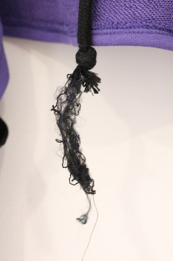 画像3: KRY CLOTHING / 「CHCH」ショート丈パーカー&インナーSET  パープル O-26-04-11-013-EL-TO-IG-OS (3)