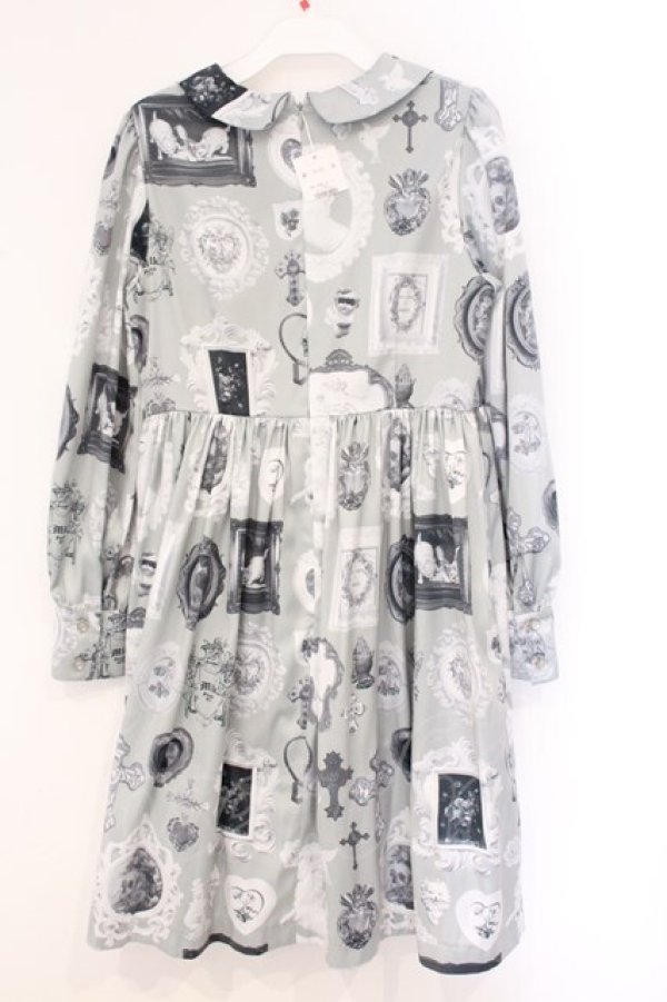 画像4: MILK / WALL DECOドレス  グレー O-26-04-11-019-ML-OP-IG-OS (4)