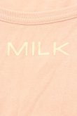 画像2: MILK / ロゴカットソー  ピンク O-26-04-11-003-ML-TO-IG-OS (2)