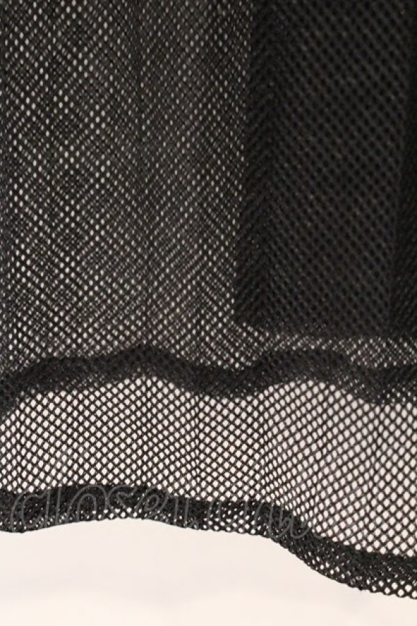 画像3: REFLEM / ロゴテープアシメスカート  ブラック O-26-04-11-027-PU-SK-IG-OS (3)