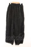 画像1: LISTEN FLAVOR / オーガンジーレイヤードパンツ  ブラック O-26-04-11-028-PU-PA-IG-OS (1)