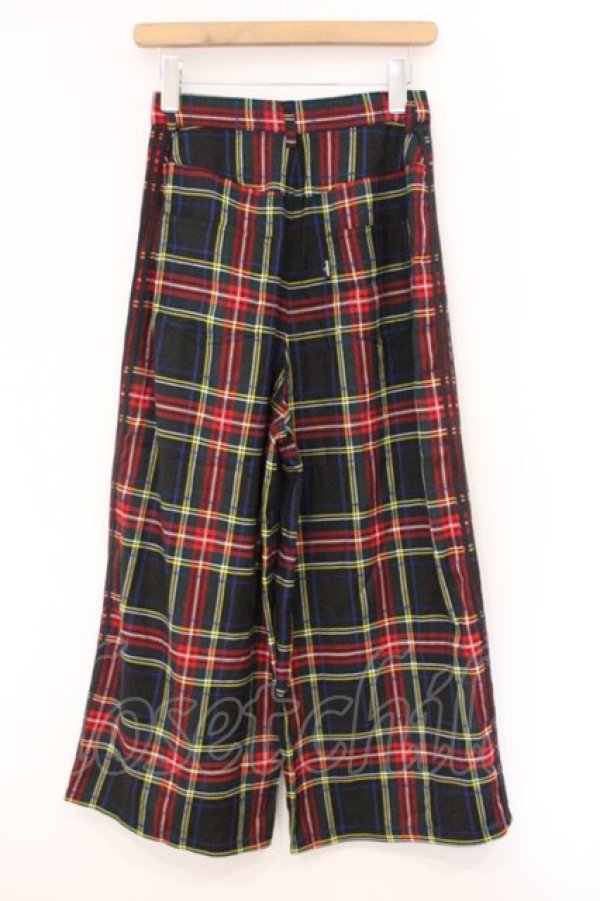 画像3: Candy Stripper / ライン入りチェックパンツ  ブラック O-26-04-11-029-PU-PA-IG-OS (3)