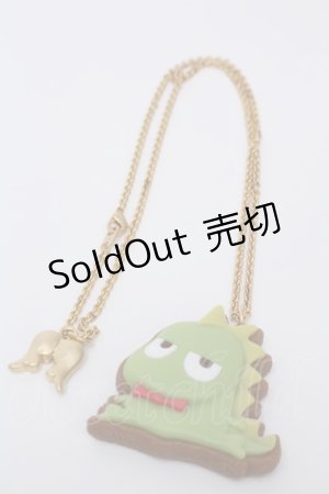 画像: Q-pot. / 「天使なんかじゃない」スドーザウルスシュガークッキーネックレス  ゴールド S-23-11-25-014-QP-AC-UT-ZS