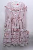 画像1: BABY,THE STARS SHINE BRIGHT / Ribbon Couture Paletteワンピース  ピンク S-23-12-13-028-BA-OP-AS-ZS (1)