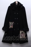 画像1: Innocent World / COAT廃墟の中のポートレートコート  黒 S-23-12-20-095-IW-CO-UT-ZT-C001 (1)