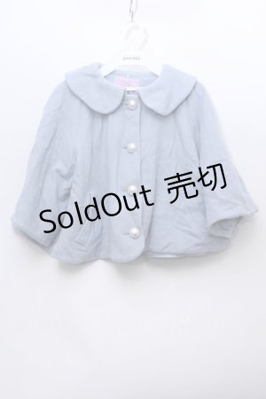 画像: Angelic Pretty / COAT Dollyショートコート  サックス S-23-12-20-107-AP-CO-AS-ZT-C036