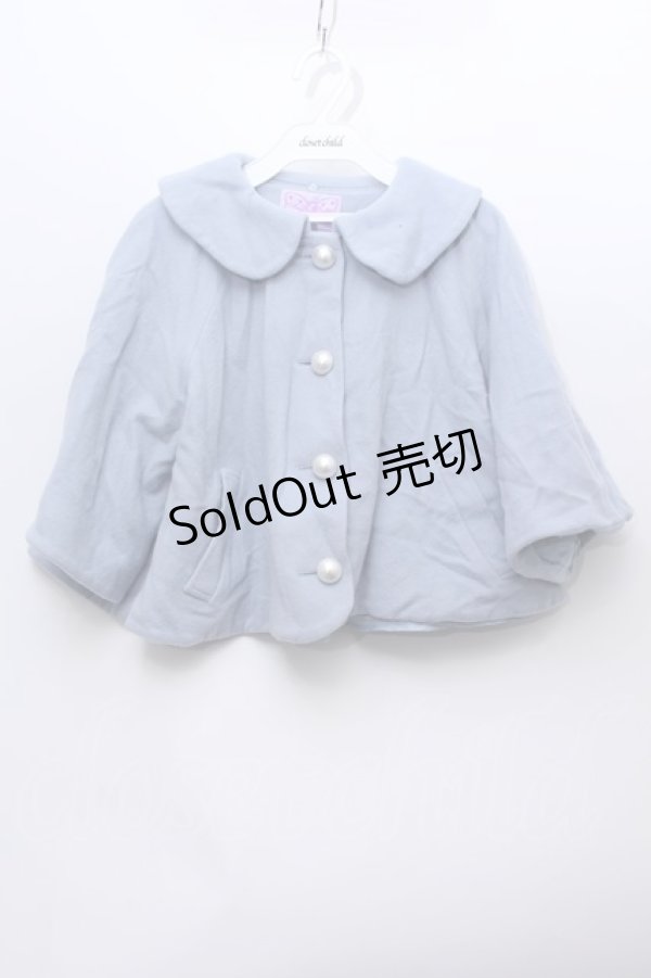 画像1: Angelic Pretty / COAT Dollyショートコート  サックス S-23-12-20-107-AP-CO-AS-ZT-C036 (1)