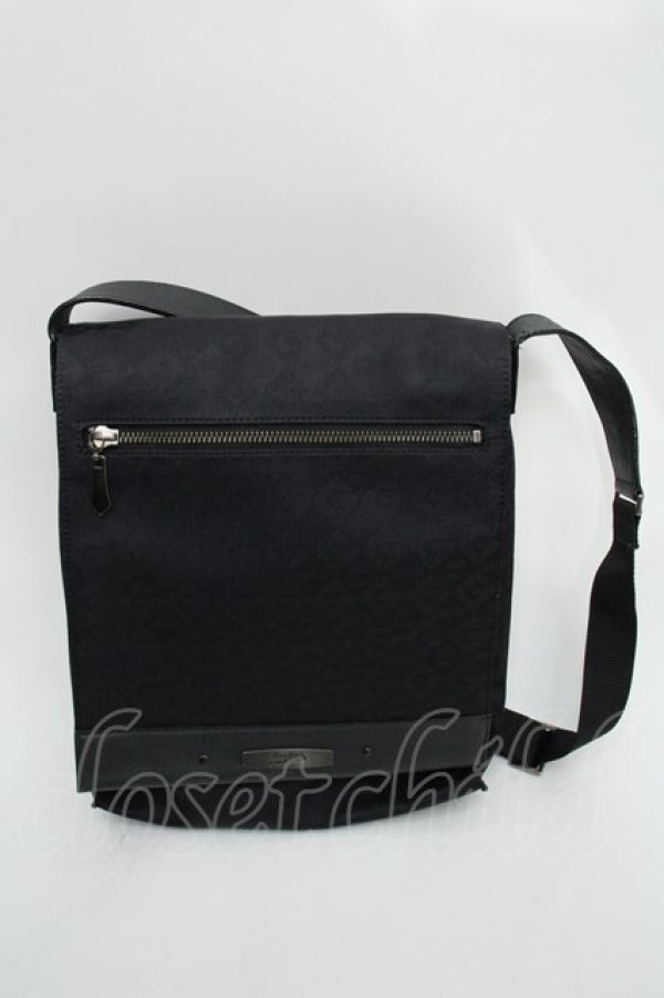 画像2: Jean Paul GAULTIER / BAG 総柄ショルダーバッグ  黒 S-24-02-12-027-GO-BG-AS-ZS (2)