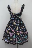 画像2: Angelic Pretty /Jelly Candy Toysハートジャンパースカート  黒 S-24-03-21-076-AP-OP-AS-OS (2)