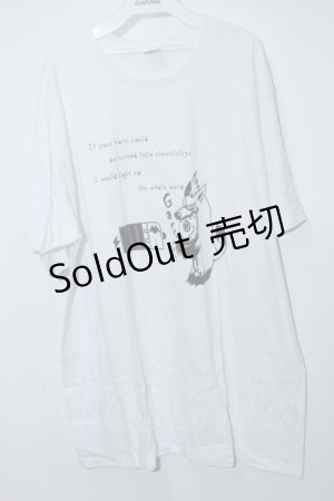 画像: 【SALE】NieR CLOTHING / プリントTシャツ   S-24-03-26-071-PU-TO-UT-ZT245
