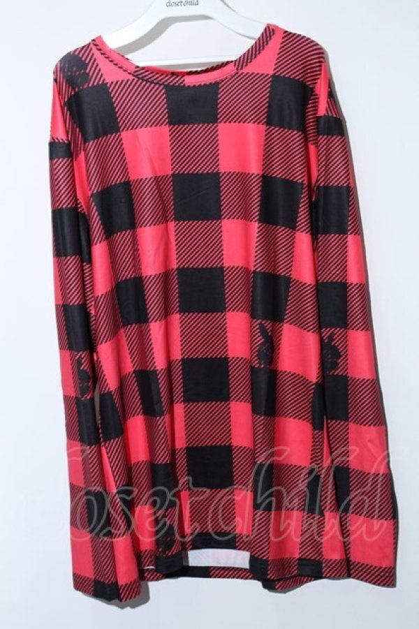 画像1: NieR Clothing / 総柄転写カットソー   S-24-03-26-032-PU-TO-UT-ZT315 (1)