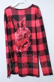 画像2: NieR Clothing / 総柄転写カットソー   S-24-03-26-032-PU-TO-UT-ZT315 (2)