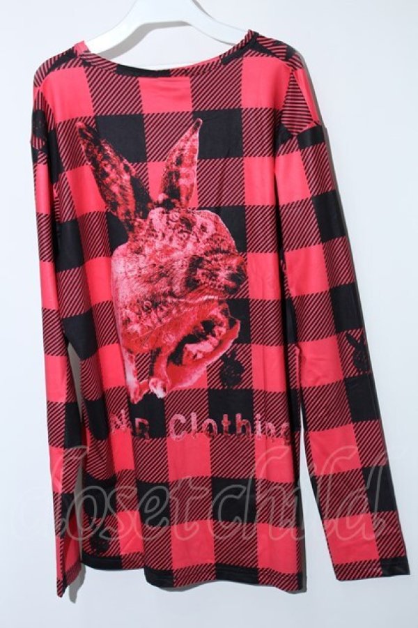 画像2: NieR Clothing / 総柄転写カットソー   S-24-03-26-032-PU-TO-UT-ZT315 (2)