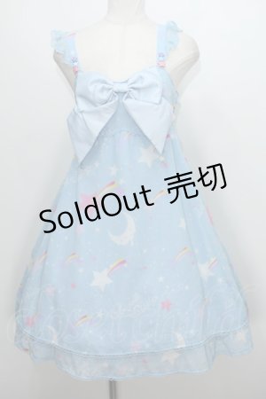 画像: Angelic Pretty / Dream Skyジャンパースカート  サックス S-24-04-03-094-AP-OP-AS-ZS