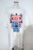画像1: NieR Clothing / プリントTシャツ  オフ S-24-04-11-083-PU-TO-UT-ZT340 (1)