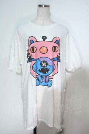 画像: NieR Clothing / プリントTシャツ  オフ S-24-04-11-083-PU-TO-UT-ZT340