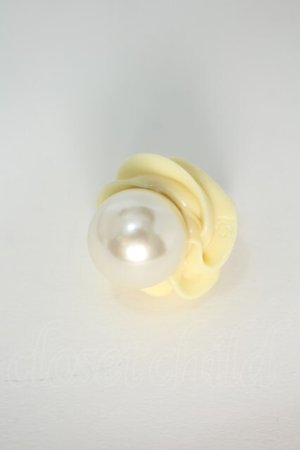 画像: Q-pot. / ACC Mint Creamy White Pearl Jewel Whipリング  オフ S-24-04-22-011-QP-AC-UT-ZS