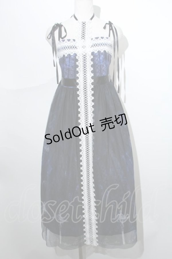 画像1: Royal Princess Alice / Chronus Cathedralドレス  紺 S-24-05-23-078-LO-OP-AS-ZS (1)