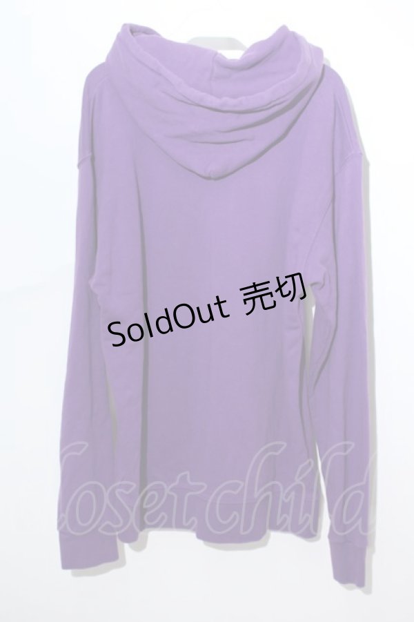 画像2: Amilige / Maid Bearプルオーバーパーカー  紫 S-24-05-27-062-PU-TO-AS-ZT261 (2)