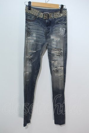 画像: HYSTERIC GLAMOUR / ヒスベアレギンス  黒 S-24-05-29-062-PU-PA-AS-ZT407