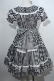 画像2: Angelic Pretty /チェルシーギンガムシャーリングワンピース  黒 S-24-06-02-064-AP-OP-UT-ZS (2)