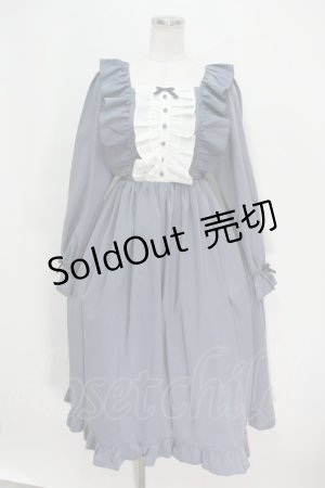 画像: axes femme kawaii / ソフィアワンピース  サックス S-24-06-09-071-AX-OP-UT-OS