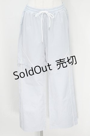 画像: REFLEM / 2WAYライン切替ナイロンパンツ  サックス S-24-06-09-084-PU-PA-AS-ZT378