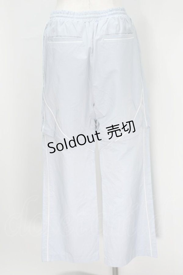 画像2: REFLEM / 2WAYライン切替ナイロンパンツ  サックス S-24-06-09-084-PU-PA-AS-ZT378 (2)
