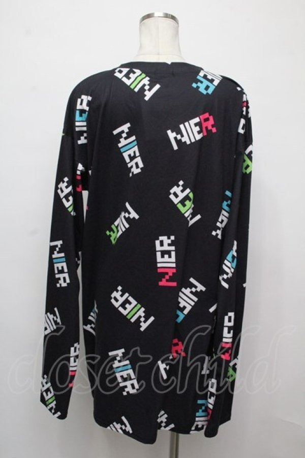 画像2: NieR Clothing / 転写プリントトップス   S-24-07-18-036-PU-TO-UT-ZI (2)