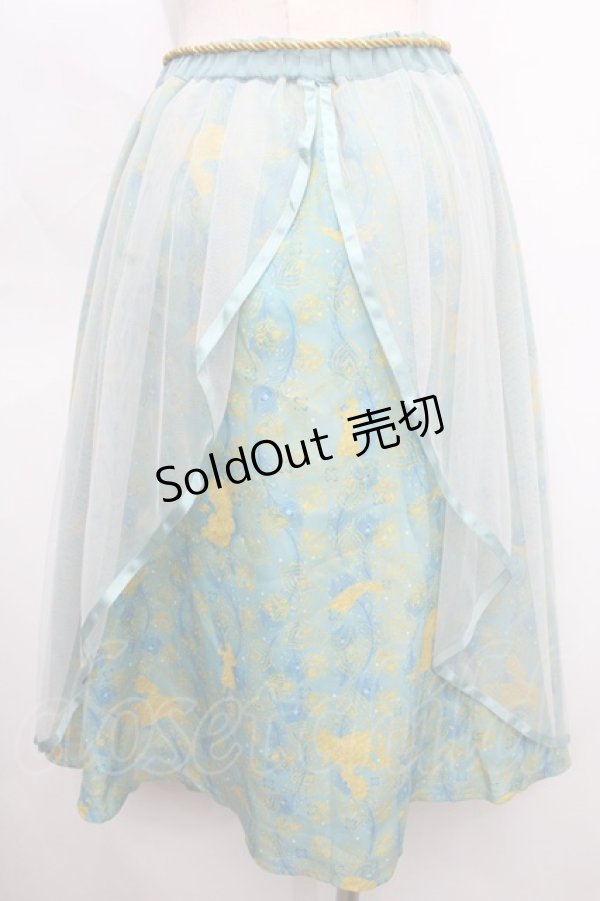 画像2: axes femme / 【美女と野獣】フリルスカート  イエロー S-24-07-22-071-AX-SK-AS-ZS (2)