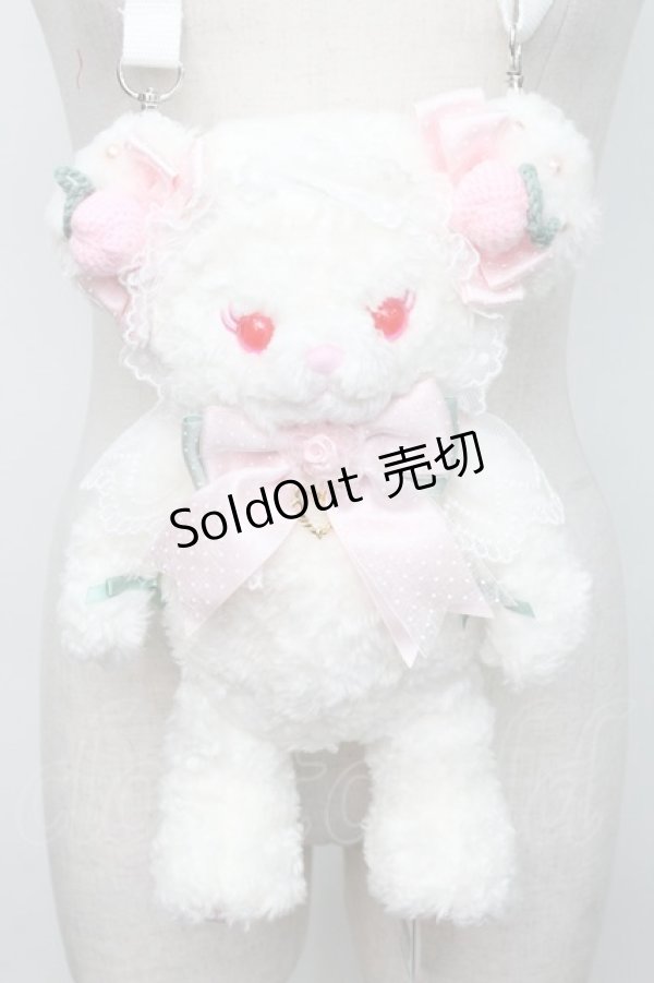 画像1: BABY,THE STARS SHINE BRIGHT / ロマンチックなももくまくみゃちゃんポシェット  オフ S-24-08-07-026-BA-BG-UT-ZS (1)