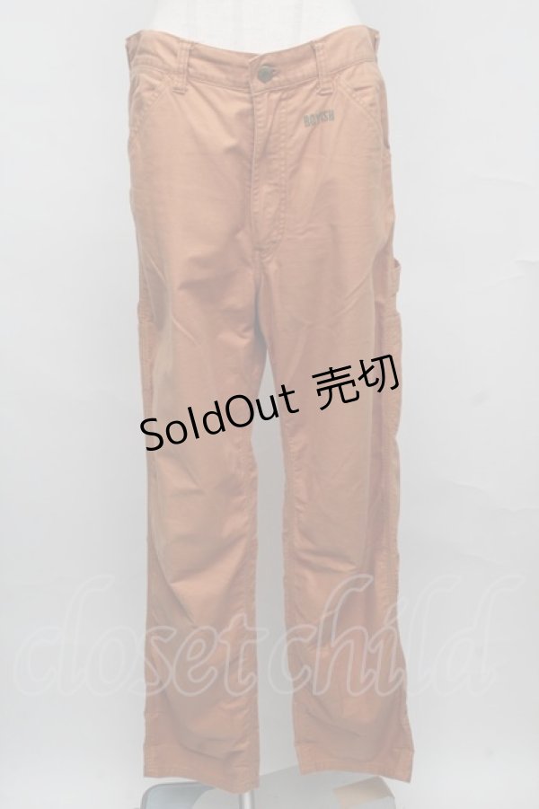 画像1: PINK HOUSE /  BOYISH刺繍パンツ M ブラウン S-24-08-11-066-LO-PA-AS-ZT186 (1)