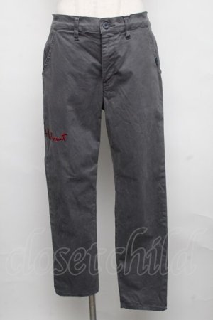 画像: Karl Helmut / ロゴ刺繍パンツ 3(M) グレー S-24-08-11-070-EL-PA-HD-ZT025