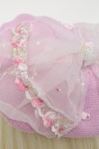 画像4: Nile Perch / チュールリボンベレー帽  ピンク S-24-08-16-015-LO-AC-AS-ZT286 (4)