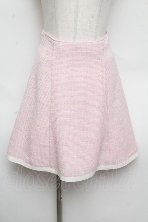画像1: MILK / ファンシースカート  ピンク S-24-08-30-084-ML-SK-SZ-ZT225 (1)