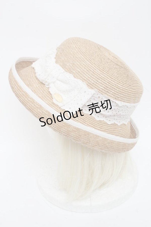 画像2: Leur Getter / HAT レースリボンハット   S-24-09-01-007-LU-AC-UT-ZS (2)