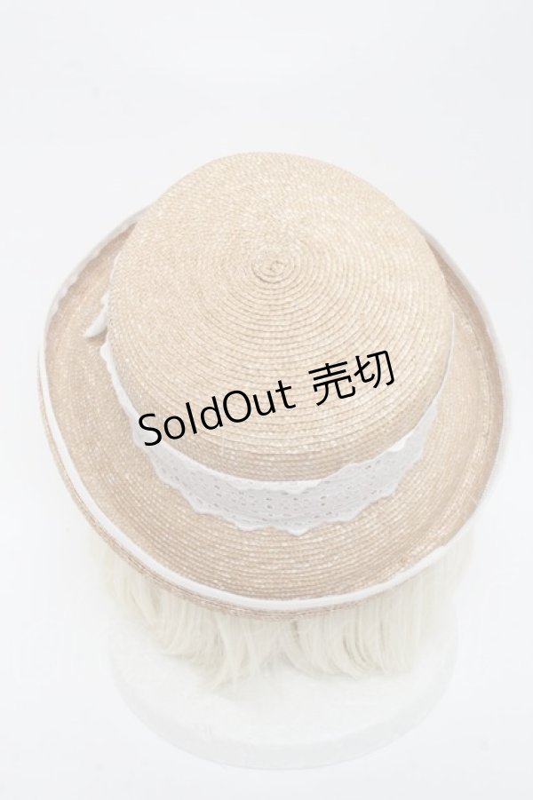 画像3: Leur Getter / HAT レースリボンハット   S-24-09-01-007-LU-AC-UT-ZS (3)
